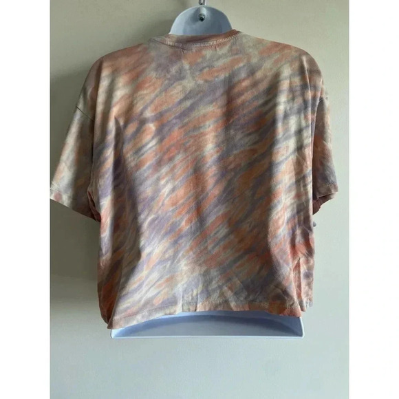 Daydreamer tie died crop top Tee SIZE XS - Picture 2 of 6